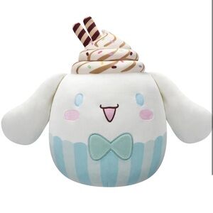 HELLO KITTY SQUISHMALLOWS Original Sanrio 12 inch Cinnamoroll Cupcake Plush NEW